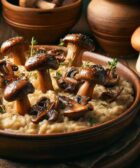 receta de risotto de ceps